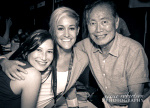 Jen Spence, Luvia Petersen, and George Takei